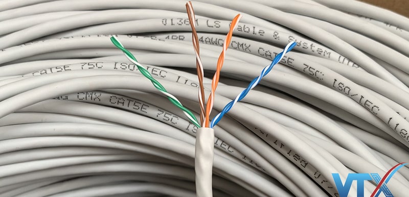 Hình ảnh thực tế cáp LS Cat5e UTP