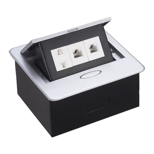 Hộp cắm điện âm bàn Sino Amigo STS-201H_1