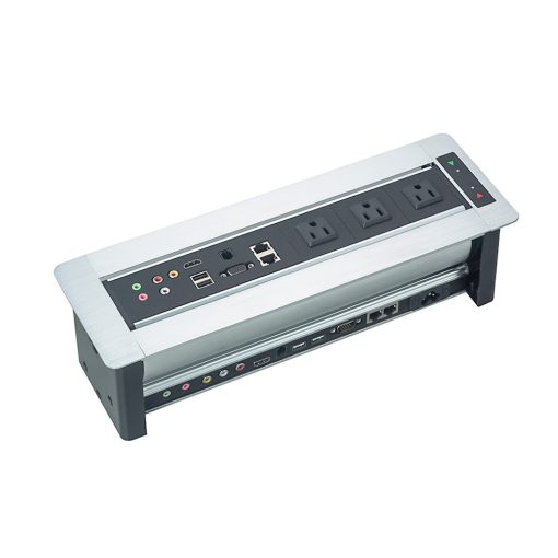 Hộp ổ cắm điện âm bàn Sino amigo STS-256 cao cấp (2)