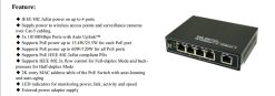 Switch 4 port PoE