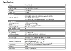 Switch 4 port PoE