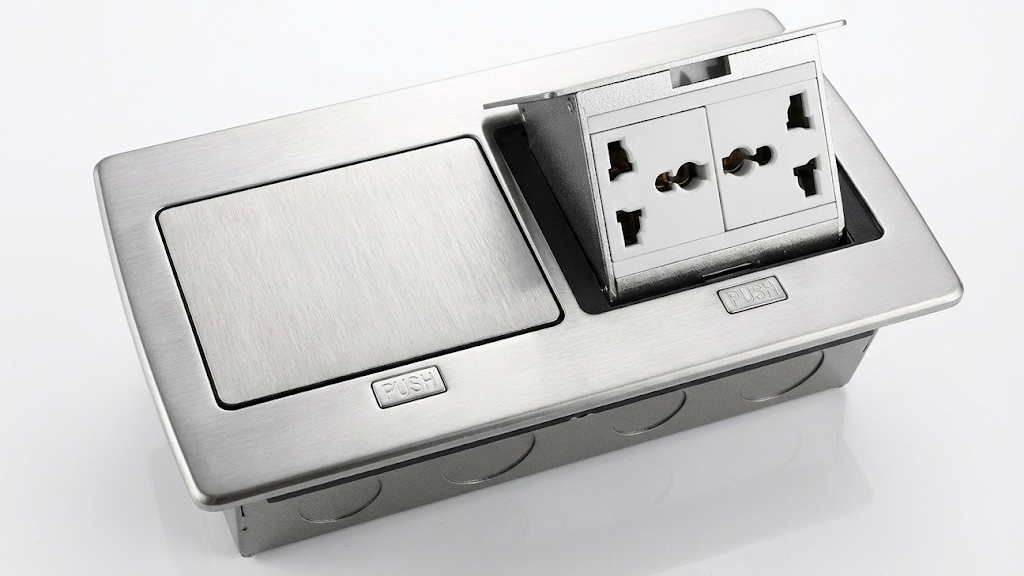 Ổ cắm điện âm sàn Sino-amigo-SPU-52S