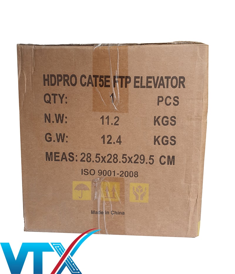Bao bì cáp Cat5e FTP Elevator của HDPRO Bao bì cáp Cat5e FTP Elevator của HDPRO