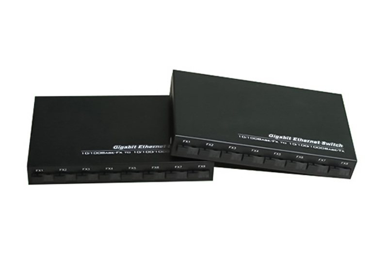 Switch quang 8 cổng SM Vnlink AB tốc độ 1000Mbps_1