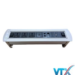 ảnh Hộp ổ cắm điện âm bàn sinoamigo STS-240E