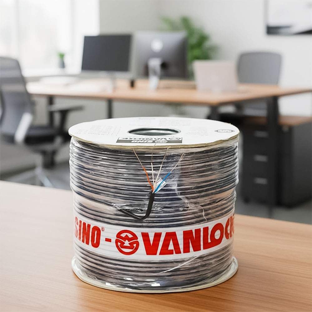 Câu tạo của Cáp điện thoại 2 đôi - 2 pair (4 lõi) Sino