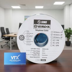 Thông tin Cáp điện thoại 2 đôi - 2 pair (4 lõi) Sino