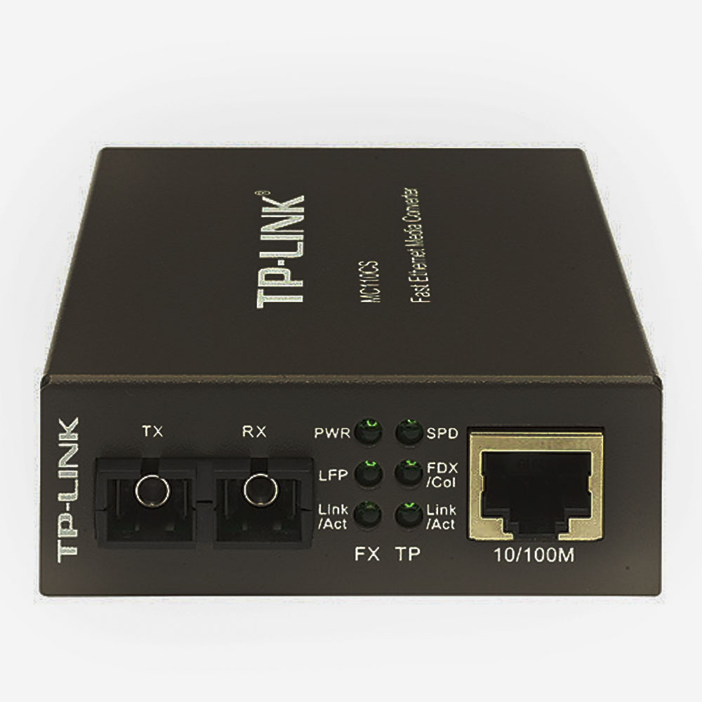Converter quang TP-Link MC110CS Loại 2 sợi, 10_100Mbps