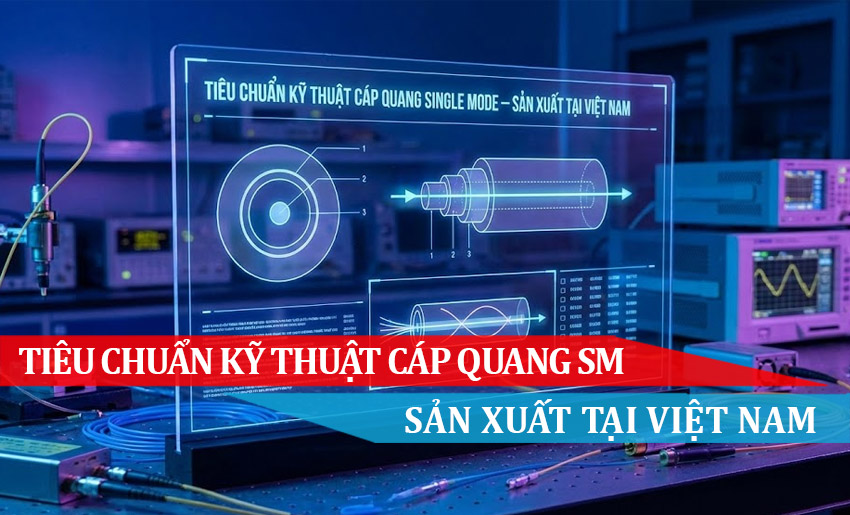 TIÊU CHUẨN KỸ THUẬT CÁP QUANG SM
