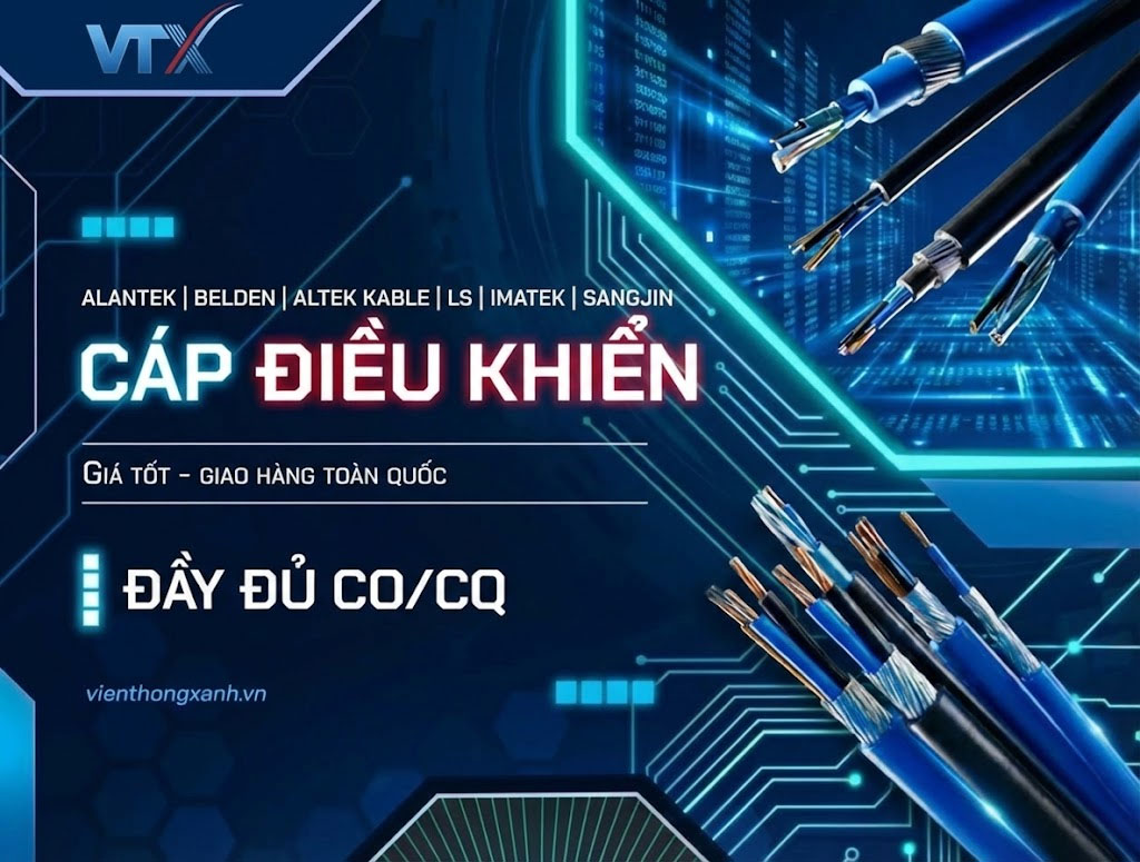 banner cáp điều khiển các hãng