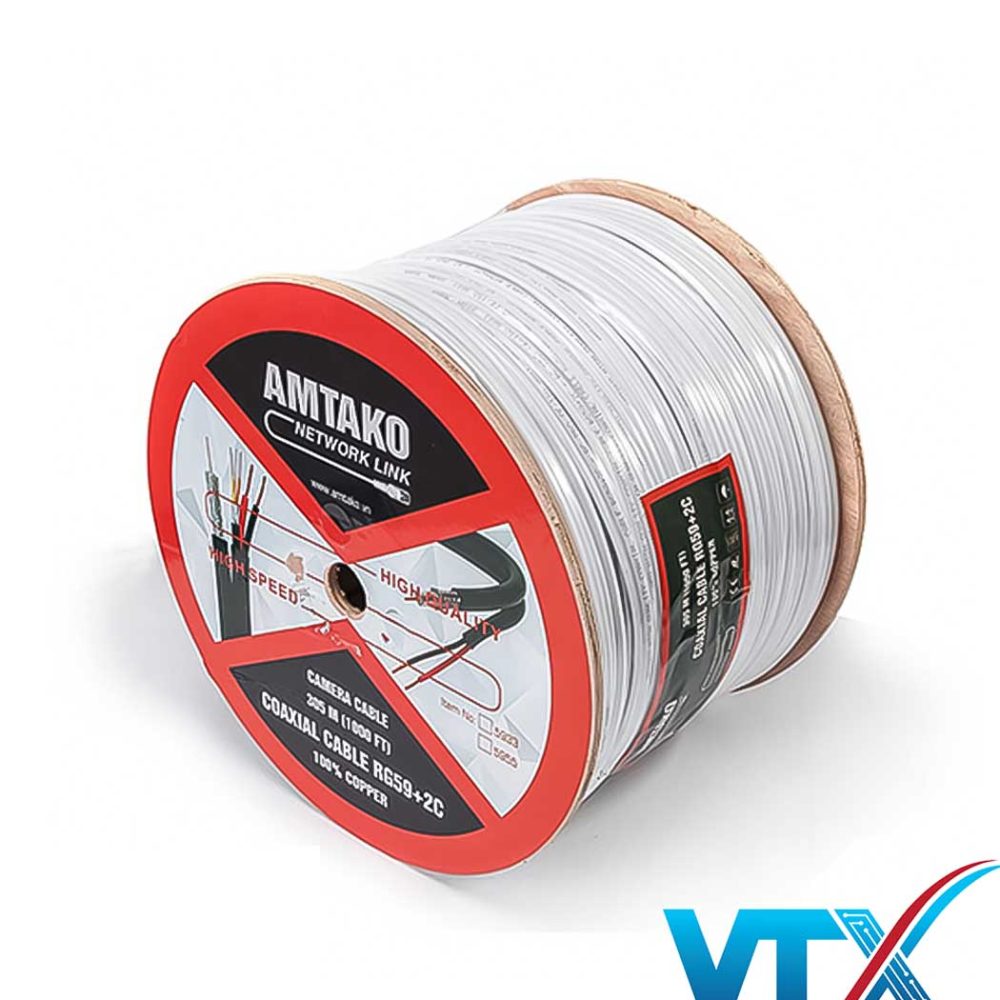 Cáp đồng trục AMTAKO 5822 lõi đồng