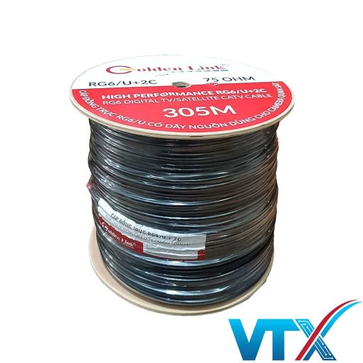 Cáp đồng trục Golden Link RG6_U chính hãng, giá rẻ_1
