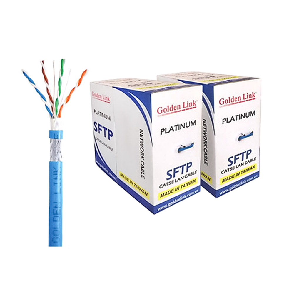 Cáp mạng Golden Link Cat5e SFTP 100m