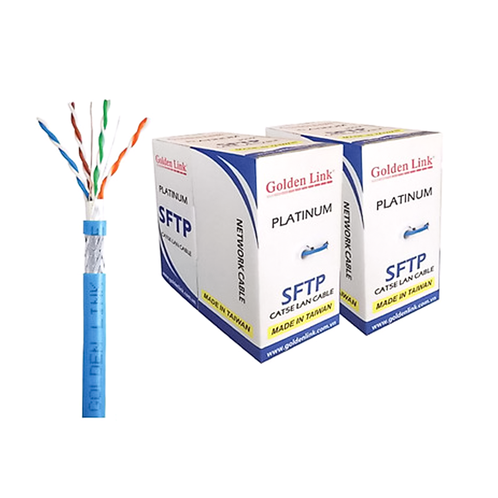 Cáp mạng Golden Link Cat5e SFTP 100m