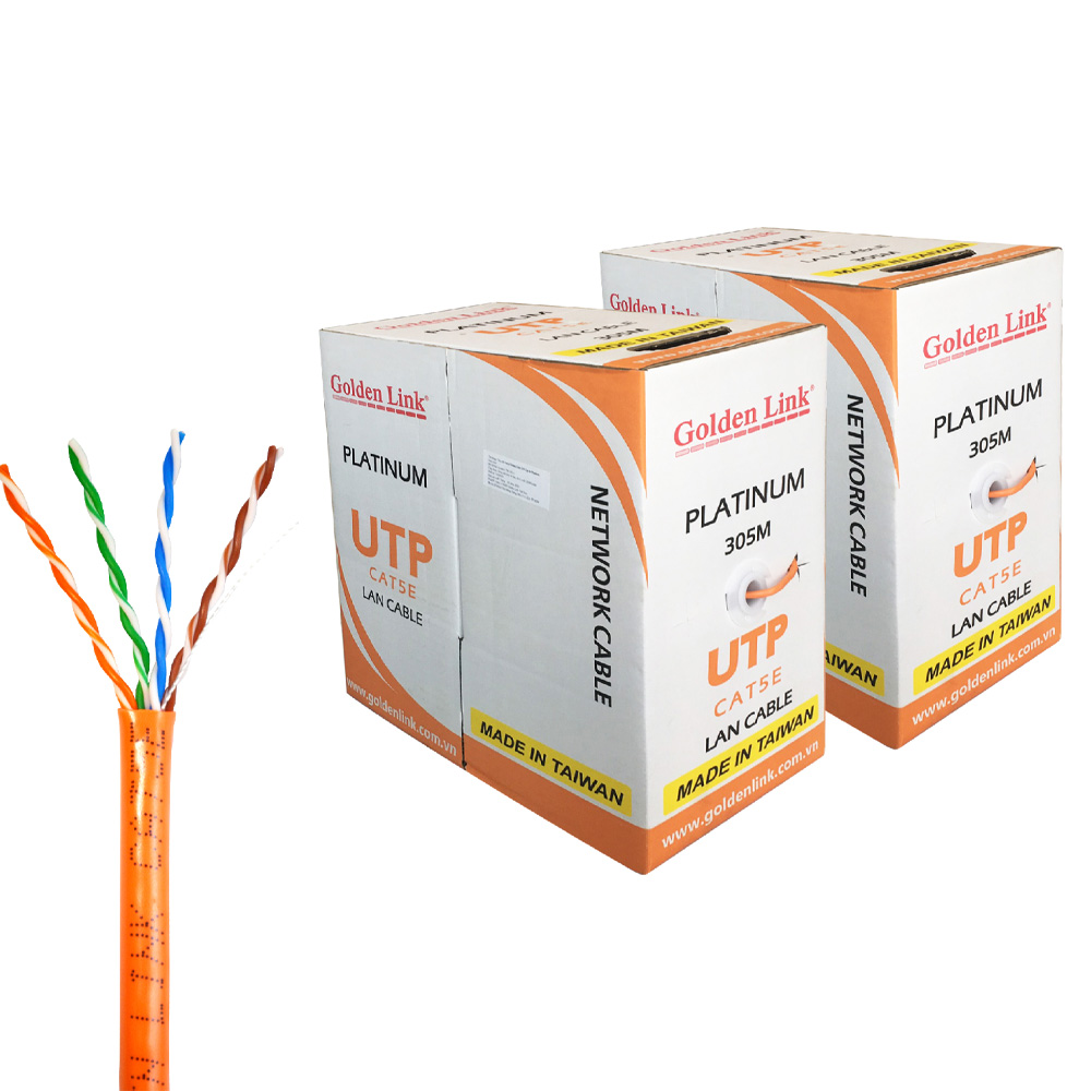 Cáp mạng Golden Link UTP CAT5E Platinum