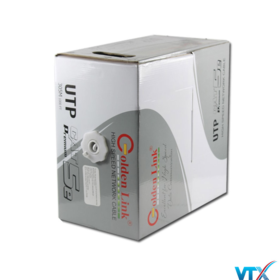 Dây cáp mạng Cat5e UTP Golden Link
