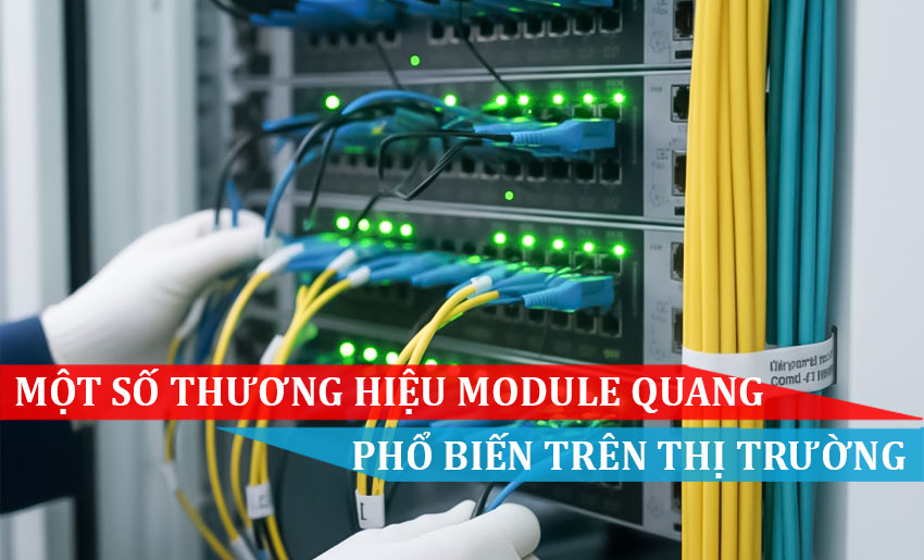 Một số thương hiệu module quang phổ biến trên thị trường hiện nay
