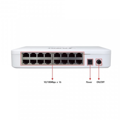 Switch chia mạng PLANET 16-Port FSD-1604 10100Mbps