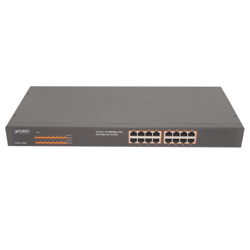 Switch chia mạng PLANET 16-port FNSW-1600P 10100Mbps PoE (2)