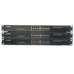 Switch chia mạng PLANET 16-port FNSW-1608PS 10100Mbps with 8 port PoE (1)