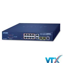 Switch chia mạng PLANET 8-port FGSD-1008HPS 10100Mbps PoE (1)