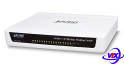 Switch chia mạng PLANET 16-port 10/100Mbps Fast Ethernet FSD-1606