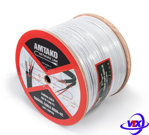 Cáp đồng trục AMTAKO 5955 hộp 200m chính hãng chất lượng cao