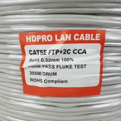 cáp kèm nguồn hdpro cat5e ftp + 2c cca1