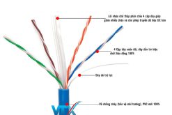 Cấu tạo Cáp mạng AMTAKO Cat6 6777 UTP