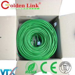 Cáp mạng Golden Link SFTP Cat 6E Chống nhiễu - 100m