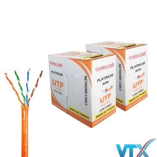 Cáp mạng UTP CAT5E Platinum chính hãng từ Golden Link