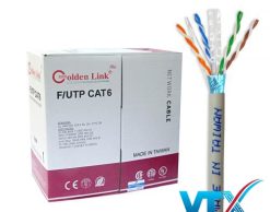Dây cáp mạng Golden Link plus Cat6 F/UTP (Đồng nguyên chất)