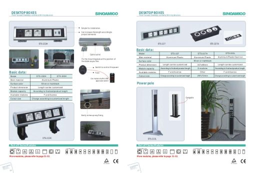 Ổ cắm âm Sino Amigo STS-150