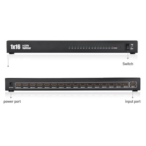 Bộ chia HDMI Ugeenn 16 cổng full HD 1080 chính hãng (1)