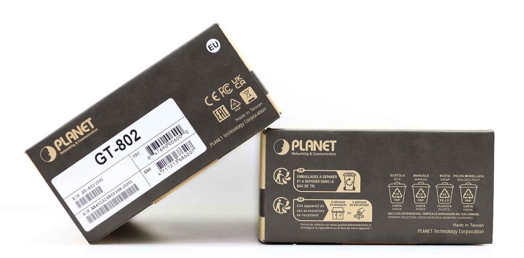 Bộ chuyển đổi quang điện PLANET GT-802