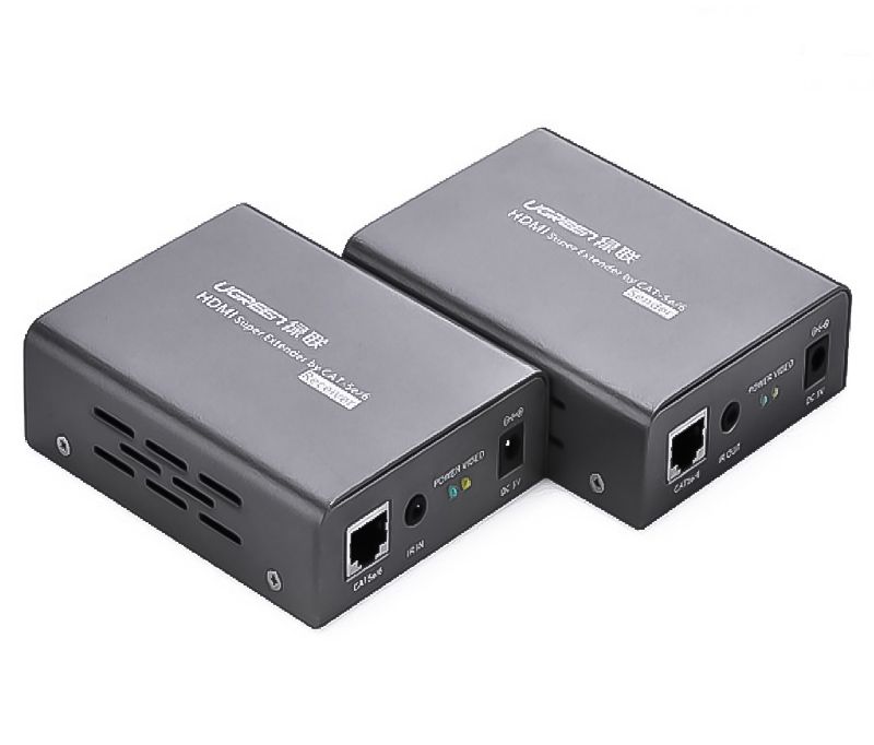 Bộ kéo dài tín hiệu HDMI Ugreen sử dụng cáp mạng Cat5e_6 UG-40210 chính hãng_3