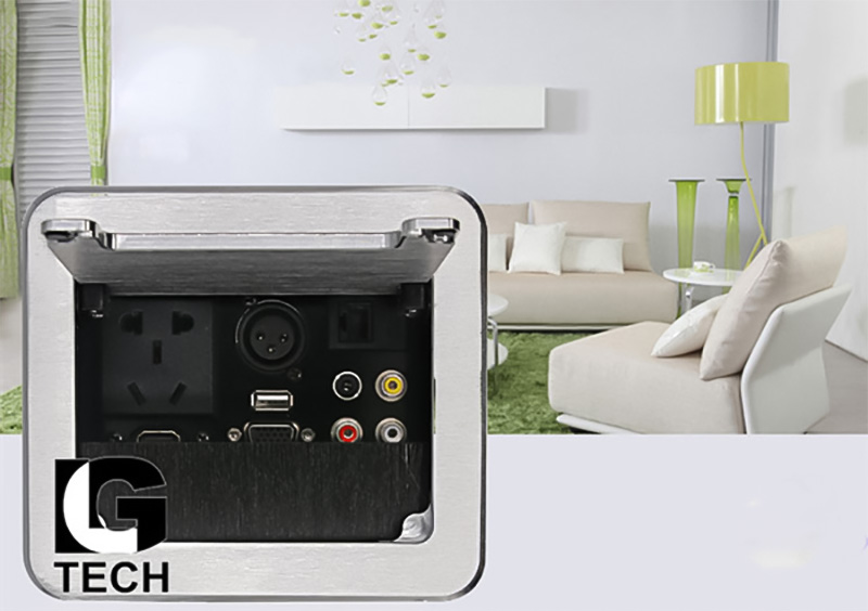 Ổ cắm điện âm tường LGTECH ODHVAVLUAU