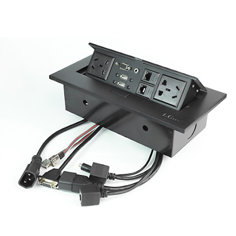 Ổ điện âm tường LGTECH OD2VL2U2AU đa năng