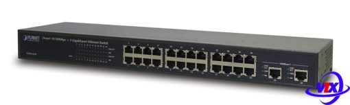 Switch PLANET 24-Port 10/100Mbps +2- Gigabit Ethernet FGSW-2620