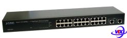 Switch PLANET 24-Port 10/100Mbps +2- Gigabit Ethernet FGSW-2620