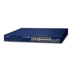 Switch chia mạng PLANET 16-port 10100Mbps PoE FGSW-1816HPS (1)