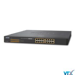 Switch chia mạng PLANET 16-port GSW-1600HP 101001000Mbps PoE (2)