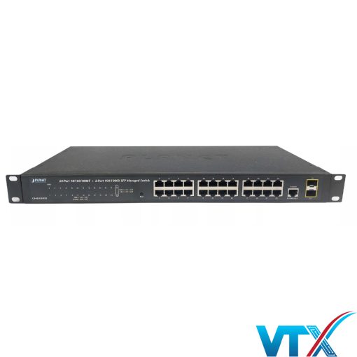 Switch chia mạng PLANET GS-4210-24T2S 24 port + 2 port 1001000 BASE-X SFP (1)