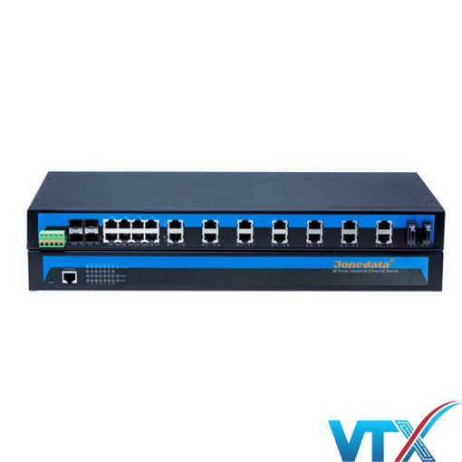 Switch chia mạng công nghiệp 3Onedata IES1028-4GS-2F