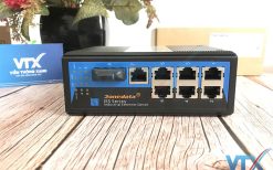 Switch công nghiệp 3Onedata 1 cổng quang + 7 cổng Ethernet IES308-1F-2