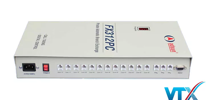 Tổng đài điện thoại .ADSUN FX-312PC
