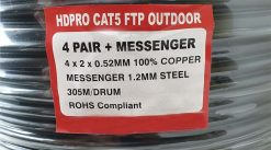 Cáp mạng ngoài trời HDPRO Cat5e FTP chính hãng