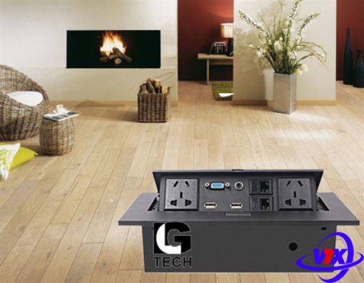 Ổ điện âm tường LGTECH OD2VL2U2AU đa năng