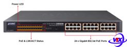 Switch PLANET 24-port 10/100Mbps PoE Switch PLANET FNSW-2400PS