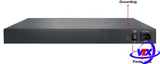 Switch chia mạng PLANET 48-port 100/1000Mbps GS-5220-44S4C